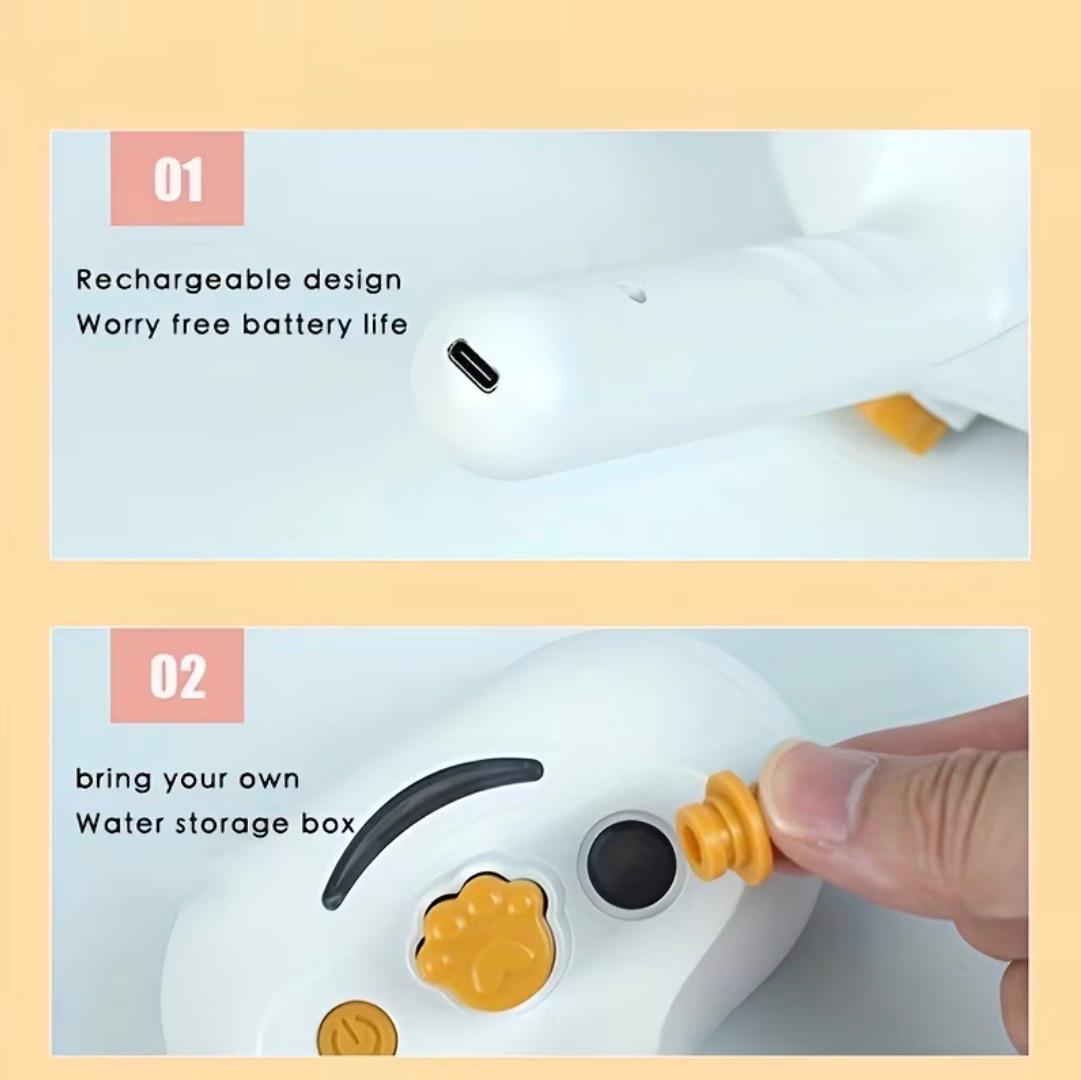 Premium 4-In-1 Electric Pet Steam Brush Care Kit
