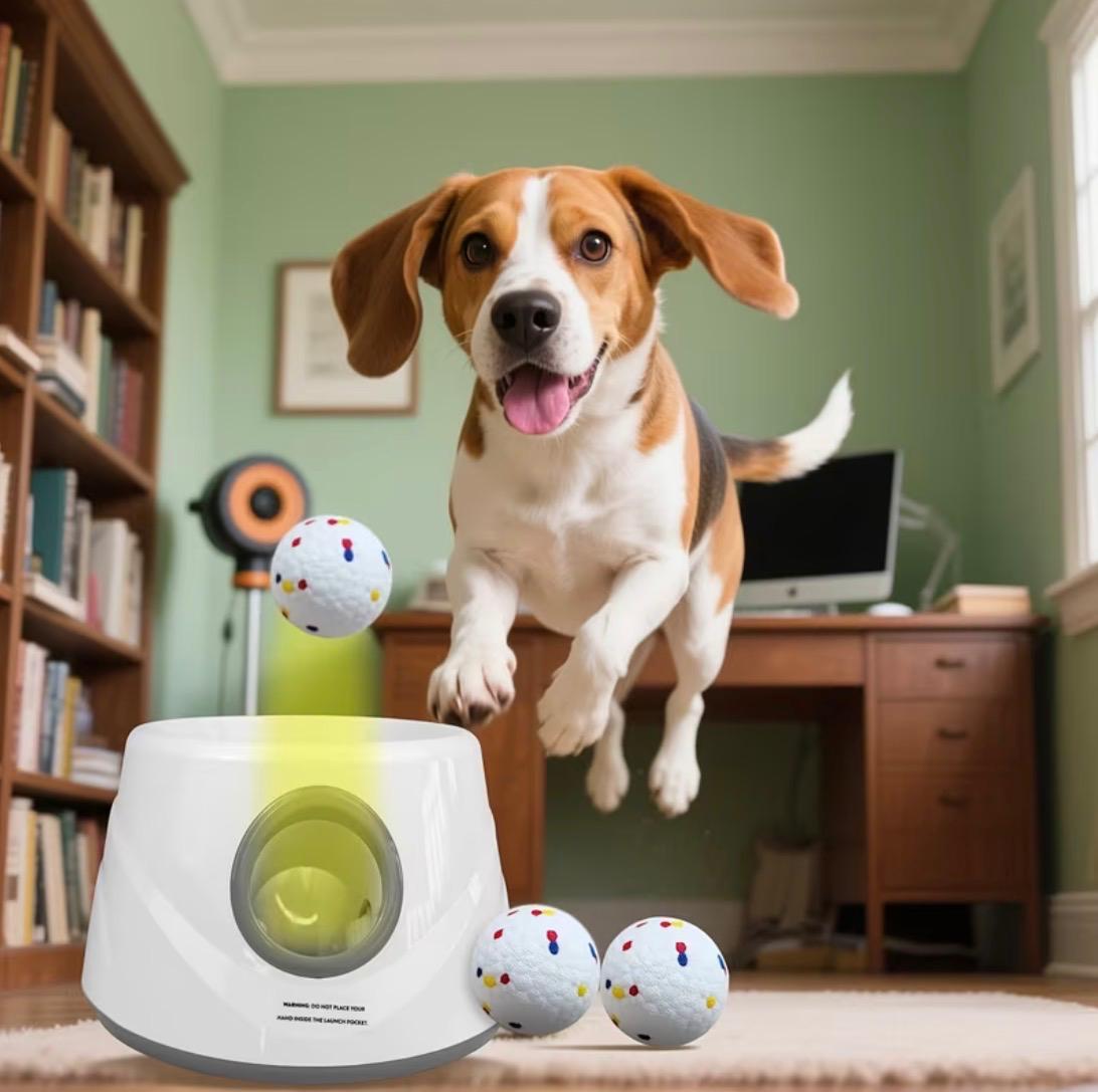 Interactive Automatic Ball Launcher for Dogs