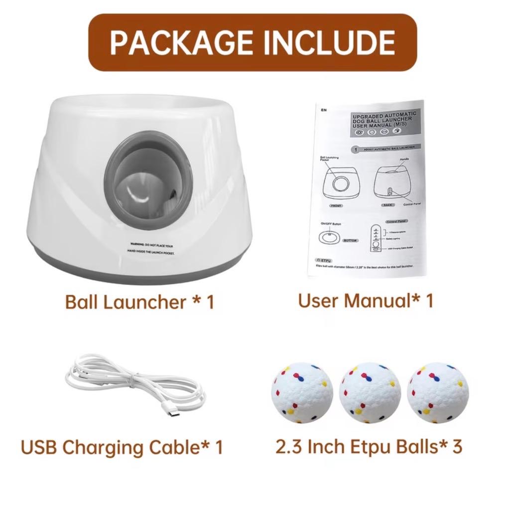 Interactive Automatic Ball Launcher for Dogs