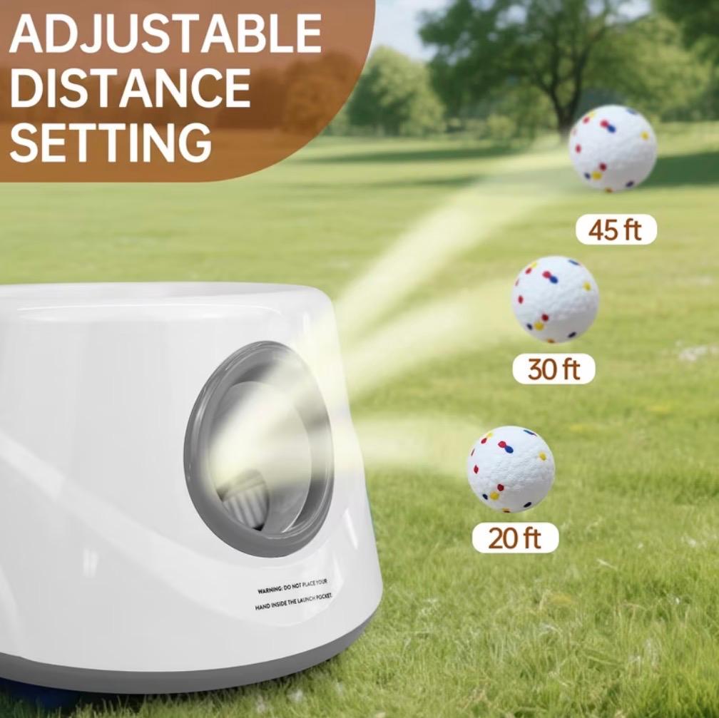 Interactive Automatic Ball Launcher for Dogs